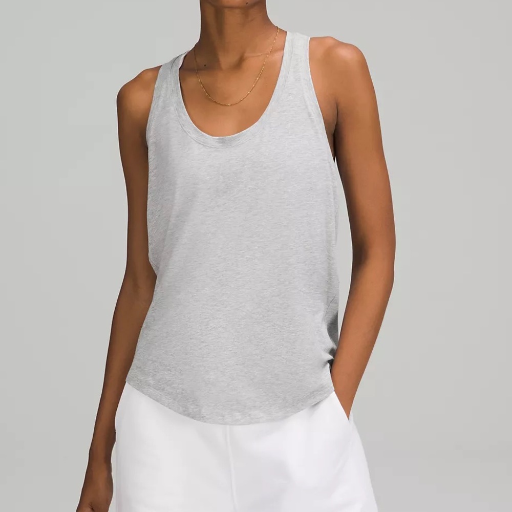 grey lululemon love tank size 6.